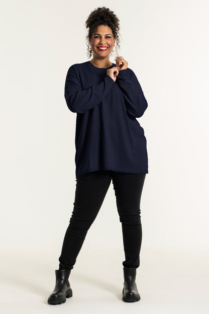 Sandgaard Blouse oversize Blouse Dark Blue