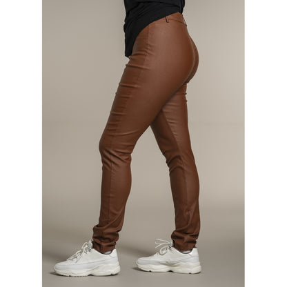 Sandgaard Coated pants Pants Cognac