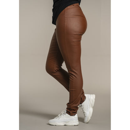 Sandgaard Coated pants Pants Cognac