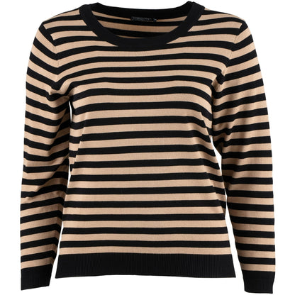 Sandgaard Helsinki - Blouse - Stripes Blouse Black/Sand