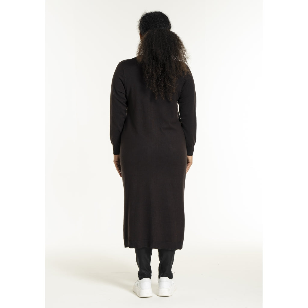 Sandgaard Helsinki - Long Cardigan Cardigan Dark Brown