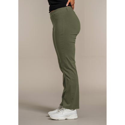 Sandgaard Pants mede brede ben Pants 1 Army Green