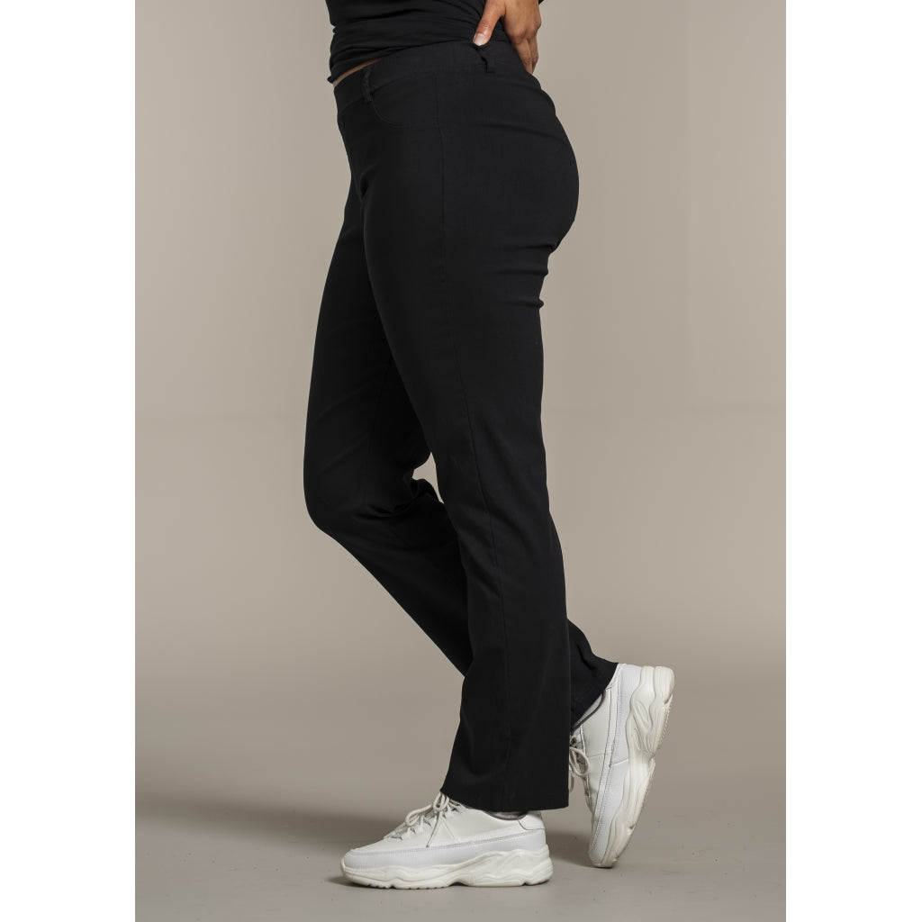 Sandgaard Pants mede brede ben Pants 1 Black