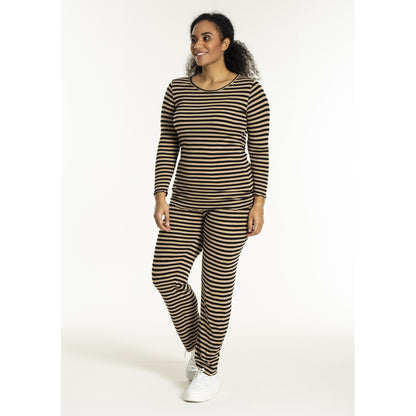 Sandgaard Rib Pants Pants Black/Sand