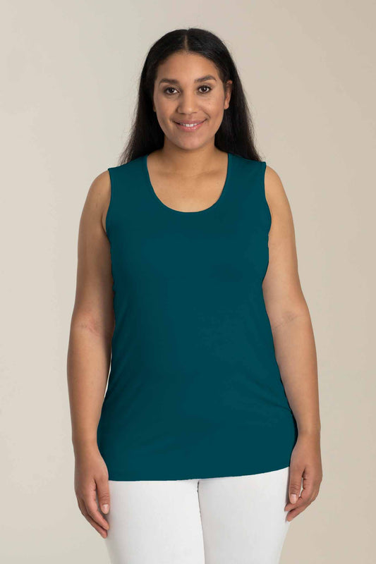 Sandgaard Kort panel top Top Petrol