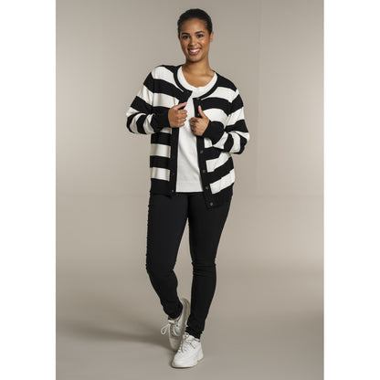 Sandgaard pant Cardigan Black/Offwhite