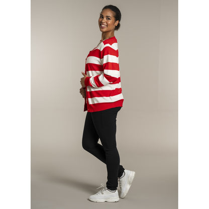 Sandgaard pant Cardigan Mandarin/Offwhite