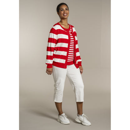 Sandgaard pant Cardigan Mandarin/Offwhite